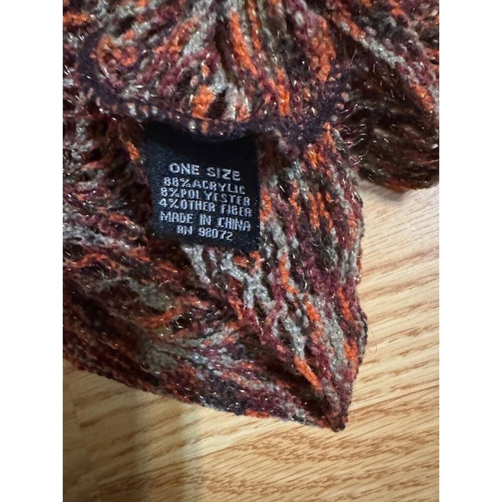 Steve Madden Multi Color Infinity Scarf - Picture 3 of 3